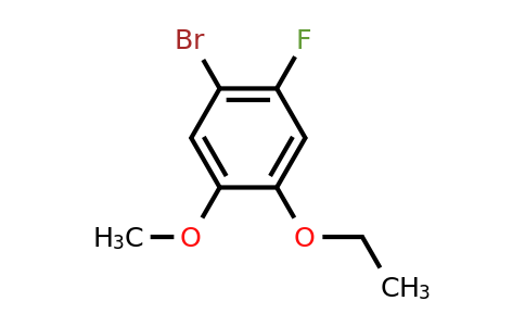 CAS 1095544-33-4 | 1-Bromo-4-ethoxy-2-fluoro-5-methoxybenzene