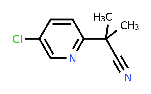 CAS 1095544-68-5 | 2-(5-Chloropyridin-2-yl)-2-methylpropanenitrile