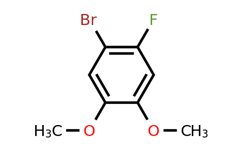 CAS 1095544-81-2 | 1-Bromo-2-fluoro-4,5-dimethoxybenzene