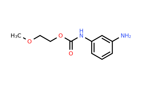 CAS 1095601-63-0 | 2-Methoxyethyl N-(3-aminophenyl)carbamate