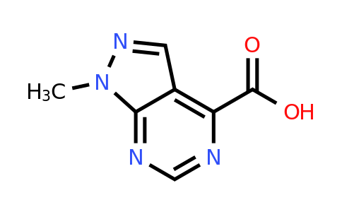 CAS 1095822-30-2 | 1-methyl-1H-pyrazolo[3,4-d]pyrimidine-4-carboxylic acid