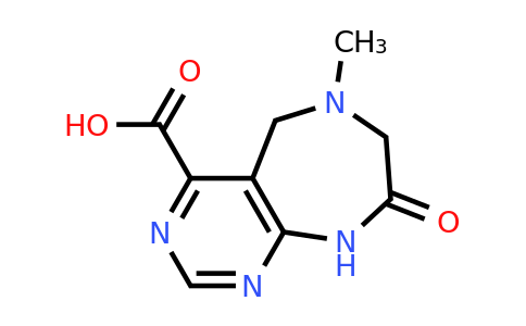 CAS 1095822-63-1 | 6,7,8,9-Tetrahydro-6-methyl-8-oxo-5H-pyrimido[4,5-E][1,4]diazepine-4-carboxylic acid