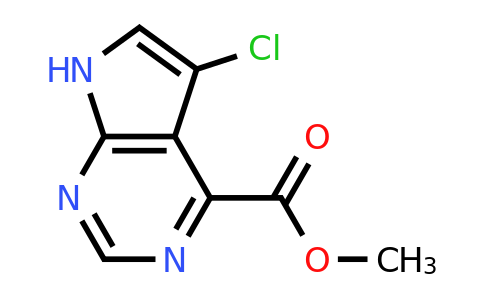 CAS 1095822-65-3 | methyl 5-chloro-7H-pyrrolo[2,3-d]pyrimidine-4-carboxylate