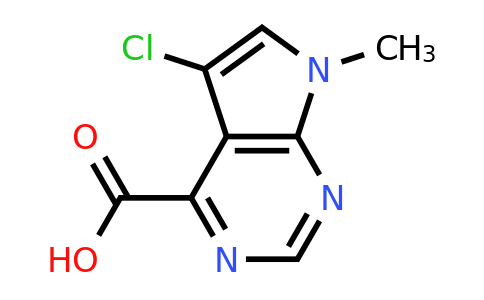 CAS 1095822-69-7 | 5-chloro-7-methyl-7H-pyrrolo[2,3-d]pyrimidine-4-carboxylic acid