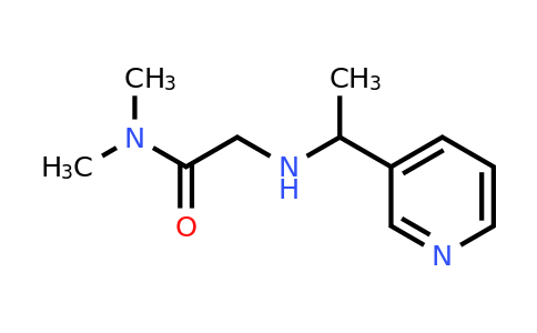 CAS 1096259-59-4 | N,N-dimethyl-2-{[1-(pyridin-3-yl)ethyl]amino}acetamide