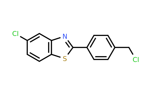 CAS 1096267-76-3 | 5-chloro-2-[4-(chloromethyl)phenyl]-1,3-benzothiazole