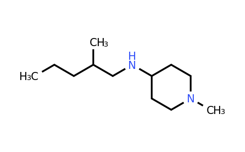 CAS 1096287-90-9 | 1-methyl-N-(2-methylpentyl)piperidin-4-amine