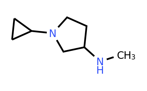 CAS 1096304-44-7 | 1-Cyclopropyl-N-methylpyrrolidin-3-amine