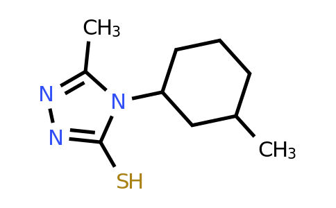CAS 1096306-89-6 | 5-methyl-4-(3-methylcyclohexyl)-4H-1,2,4-triazole-3-thiol
