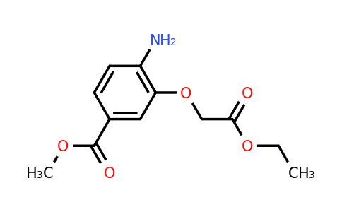 CAS 1096309-38-4 | Methyl 4-amino-3-(2-ethoxy-2-oxoethoxy)benzoate