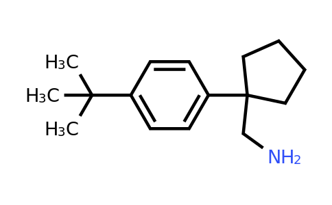 CAS 1096317-29-1 | [1-(4-tert-butylphenyl)cyclopentyl]methanamine