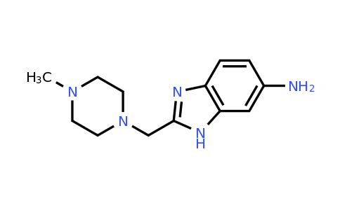 CAS 1096321-61-7 | 2-[(4-Methylpiperazin-1-yl)methyl]-1H-1,3-benzodiazol-6-amine