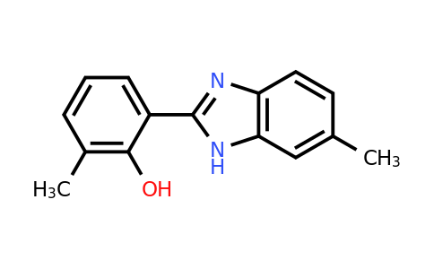 CAS 1096325-53-9 | 2-methyl-6-(6-methyl-1H-1,3-benzodiazol-2-yl)phenol