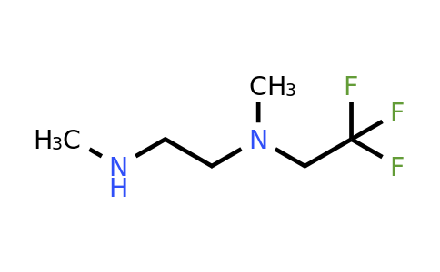 CAS 1096348-60-5 | Methyl({2-[methyl(2,2,2-trifluoroethyl)amino]ethyl})amine