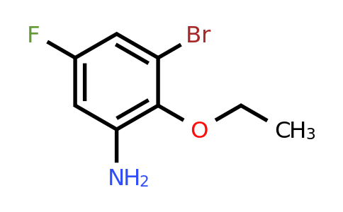 CAS 1096354-40-3 | 3-Bromo-2-ethoxy-5-fluoroaniline