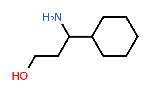 CAS 109647-95-2 | 3-Amino-3-cyclohexylpropan-1-ol