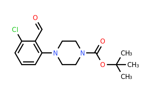 CAS 1096535-48-6 | tert-butyl 4-(3-chloro-2-formylphenyl)piperazine-1-carboxylate