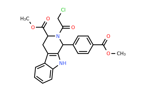 CAS 1096688-93-5 | methyl 2-(2-chloroacetyl)-1-[4-(methoxycarbonyl)phenyl]-1H,2H,3H,4H,9H-pyrido[3,4-b]indole-3-carboxylate