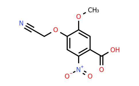 CAS 1096802-87-7 | 4-(Cyanomethoxy)-5-methoxy-2-nitrobenzoic acid
