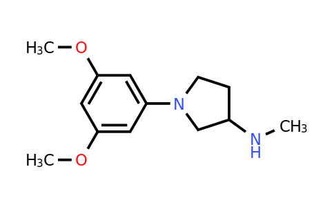 CAS 1096807-10-1 | 1-(3,5-Dimethoxyphenyl)-N-methylpyrrolidin-3-amine