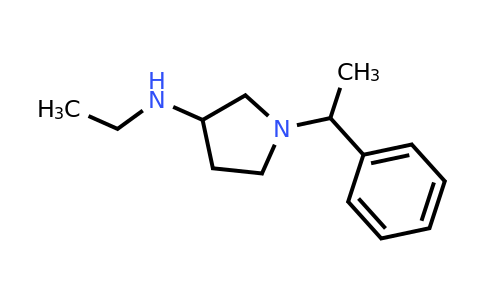 CAS 1096811-41-4 | N-Ethyl-1-(1-phenylethyl)pyrrolidin-3-amine