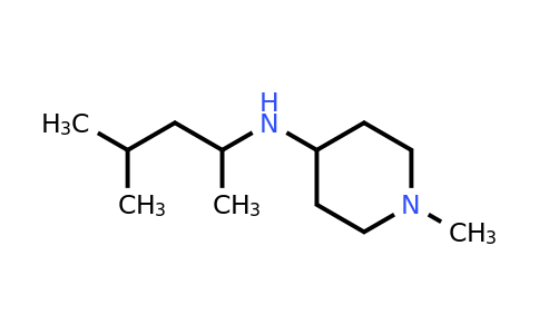 CAS 1096853-43-8 | 1-methyl-N-(4-methylpentan-2-yl)piperidin-4-amine