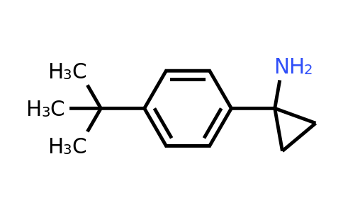 CAS 1096856-98-2 | 1-(4-tert-butylphenyl)cyclopropan-1-amine