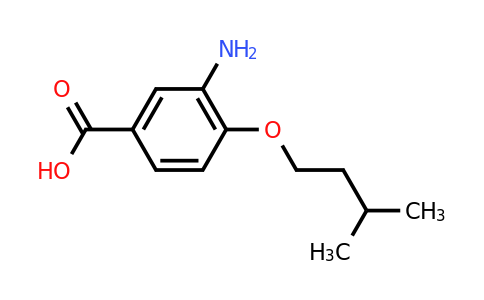 CAS 1096879-46-7 | 3-Amino-4-(isopentyloxy)benzoic acid