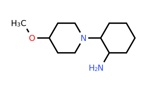 CAS 1096884-71-7 | 2-(4-Methoxypiperidin-1-yl)cyclohexan-1-amine