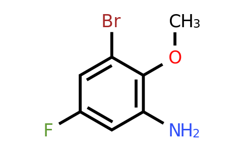 CAS 1096884-89-7 | 3-Bromo-5-fluoro-2-methoxyaniline