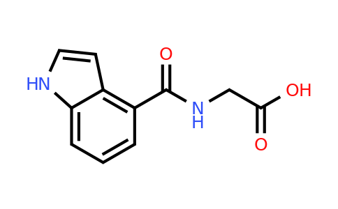 CAS 1096886-59-7 | 2-[(1H-indol-4-yl)formamido]acetic acid