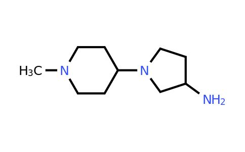 CAS 1096892-08-8 | 1-(1-Methylpiperidin-4-yl)pyrrolidin-3-amine