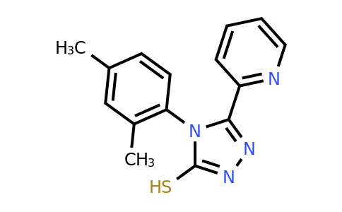 CAS 1096940-68-9 | 4-(2,4-Dimethylphenyl)-5-(pyridin-2-yl)-4H-1,2,4-triazole-3-thiol
