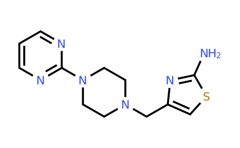 CAS 1096943-32-6 | 4-{[4-(pyrimidin-2-yl)piperazin-1-yl]methyl}-1,3-thiazol-2-amine