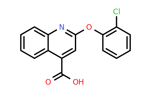 CAS 1096950-94-5 | 2-(2-Chlorophenoxy)quinoline-4-carboxylic acid
