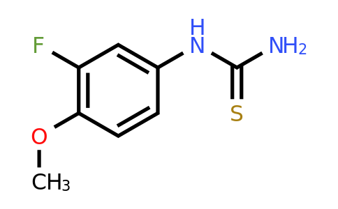 CAS 1097032-85-3 | (3-Fluoro-4-methoxyphenyl)thiourea
