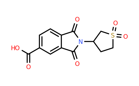 CAS 1097046-53-1 | 2-(1,1-dioxo-1lambda6-thiolan-3-yl)-1,3-dioxo-2,3-dihydro-1H-isoindole-5-carboxylic acid
