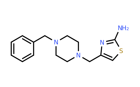 CAS 1097046-57-5 | 4-[(4-benzylpiperazin-1-yl)methyl]-1,3-thiazol-2-amine