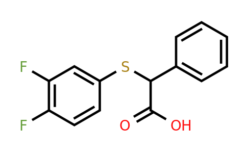 CAS 1097125-23-9 | 2-[(3,4-Difluorophenyl)sulfanyl]-2-phenylacetic acid