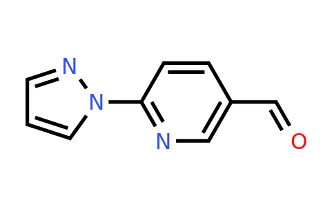 CAS 1097198-86-1 | 6-(1H-Pyrazol-1-YL)nicotinaldehyde