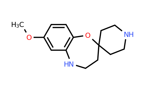 CAS 1097233-51-6 | 7-Methoxy-4,5-dihydro-3H-spiro[benzo[b][1,4]oxazepine-2,4'-piperidine]