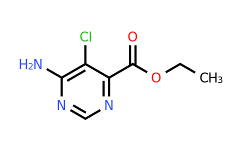 CAS 1097250-86-6 | Ethyl 6-amino-5-chloropyrimidine-4-carboxylate