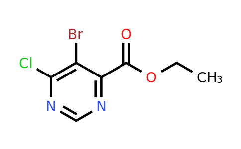 CAS 1097250-94-6 | ethyl 5-bromo-6-chloropyrimidine-4-carboxylate