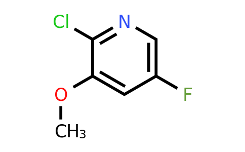 CAS 1097264-89-5 | 2-Chloro-5-fluoro-3-methoxypyridine