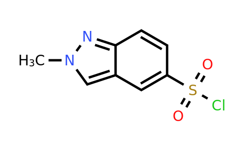 2-methyl-2H-indazole-5-sulfonyl chloride