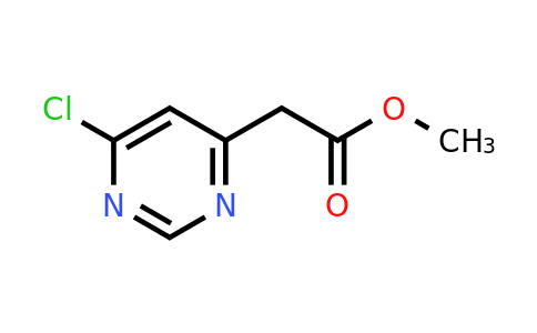 CAS 1097779-00-4 | Methyl 2-(6-chloropyrimidin-4-yl)acetate