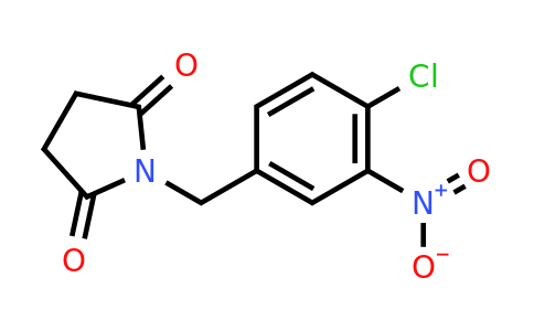 CAS 1097788-45-8 | 1-[(4-chloro-3-nitrophenyl)methyl]pyrrolidine-2,5-dione