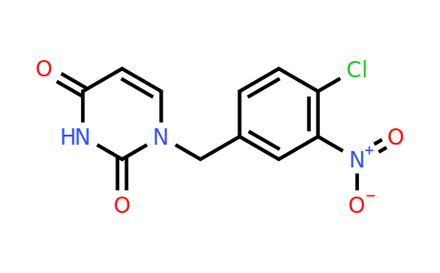 CAS 1097789-53-1 | 1-[(4-chloro-3-nitrophenyl)methyl]-1,2,3,4-tetrahydropyrimidine-2,4-dione
