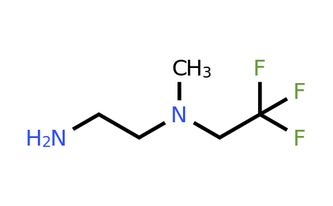CAS 1097796-53-6 | (2-Aminoethyl)(methyl)(2,2,2-trifluoroethyl)amine