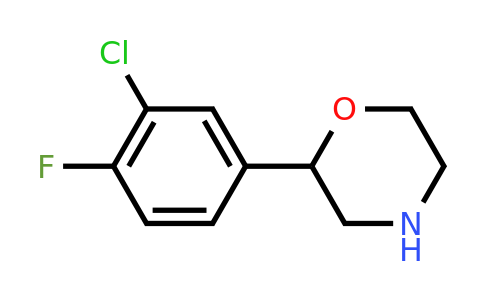 CAS 1097796-68-3 | 2-(3-Chloro-4-fluorophenyl)morpholine